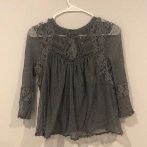 Free people lace shirt